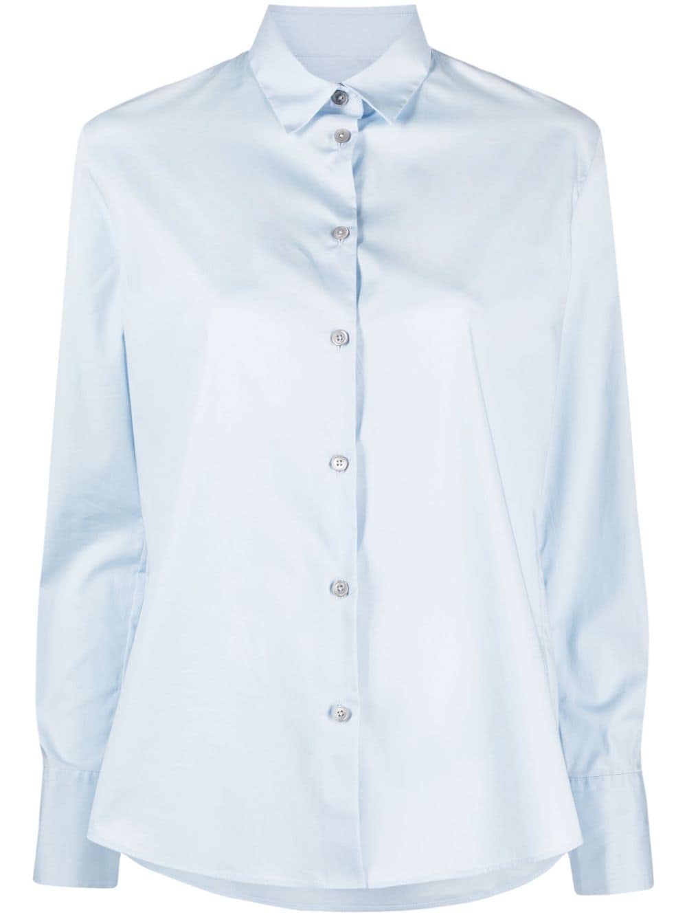 PS Paul Smith Popeline-Hemd - Blau von PS Paul Smith