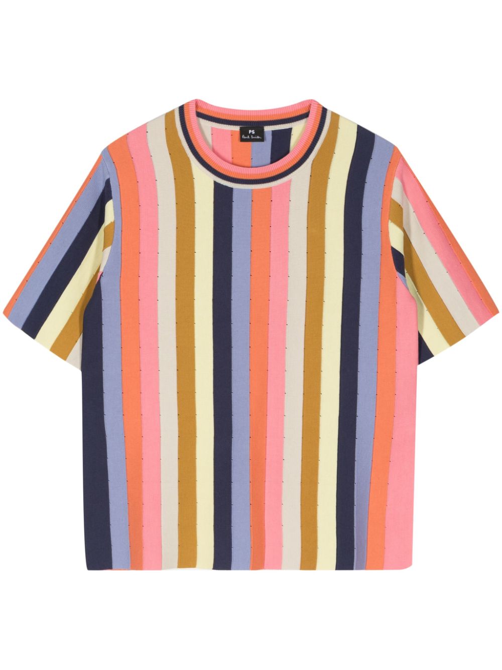 PS Paul Smith striped knitted top - Rosa von PS Paul Smith
