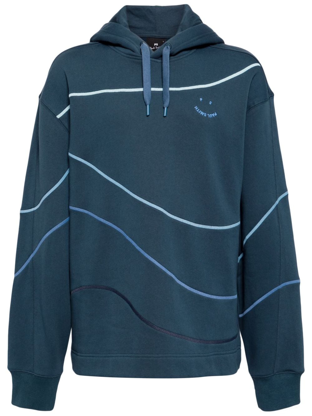 PS Paul Smith Hoodie aus Bio-Baumwolle - Blau von PS Paul Smith