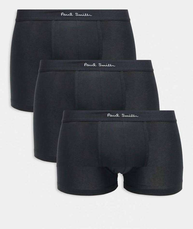 Paul Smith - 3er Packung schwarze Unterhosen von PS Paul Smith