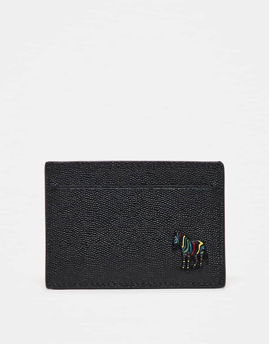 Paul Smith - Kartenetui in Schwarz mit Zebra-Logo Paul Smith - Kartenetui in Schwarz mit Zebra-Logo von PS Paul Smith
