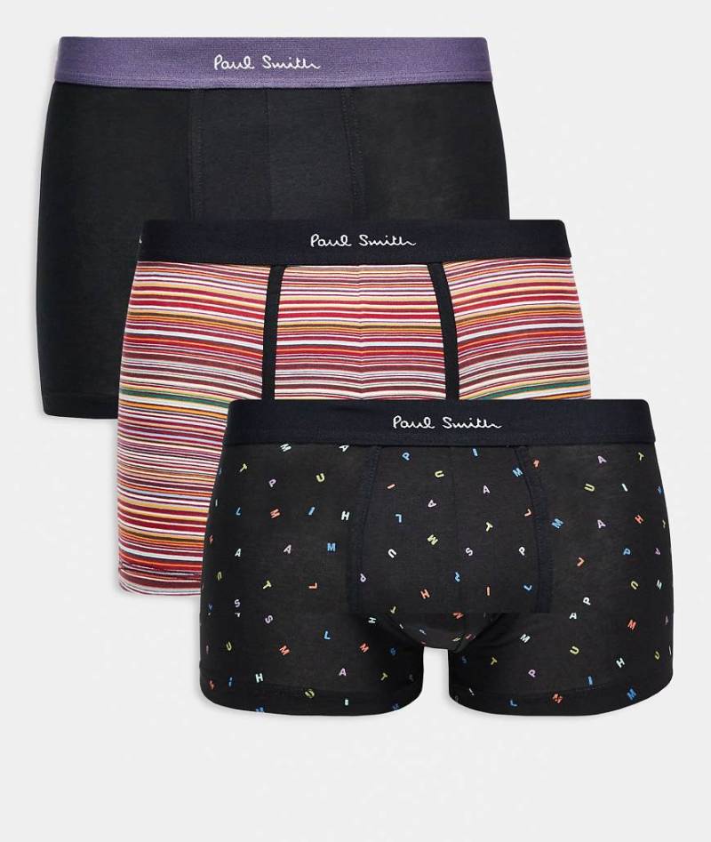 Paul Smith - Mehrfarbige Unterhosen im 3er-Set-Bunt von PS Paul Smith