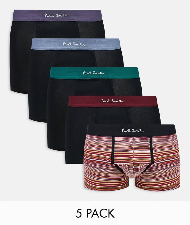 Paul Smith - Mehrfarbige Unterhosen im 5er-Set-Bunt von PS Paul Smith