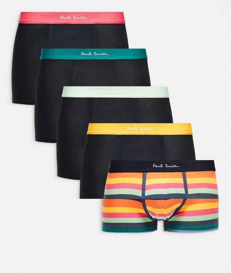 Paul Smith - Mehrfarbige Unterhosen im 5er-Set-Bunt von PS Paul Smith