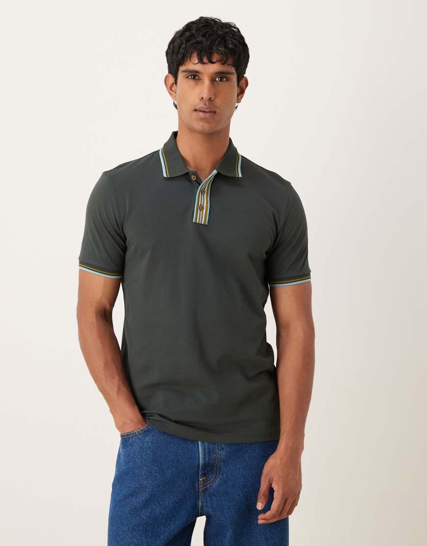 Paul Smith - Regular Fit Polohemd in Grün Paul Smith - Regular Fit Polohemd in Grün von PS Paul Smith
