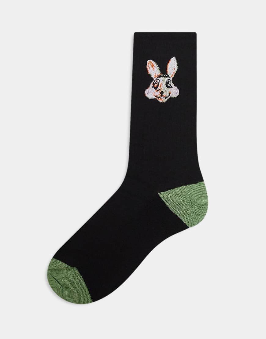 Paul Smith - Socken mit Häschenmuster in Schwarz Paul Smith - Socken mit Häschenmuster in Schwarz von PS Paul Smith