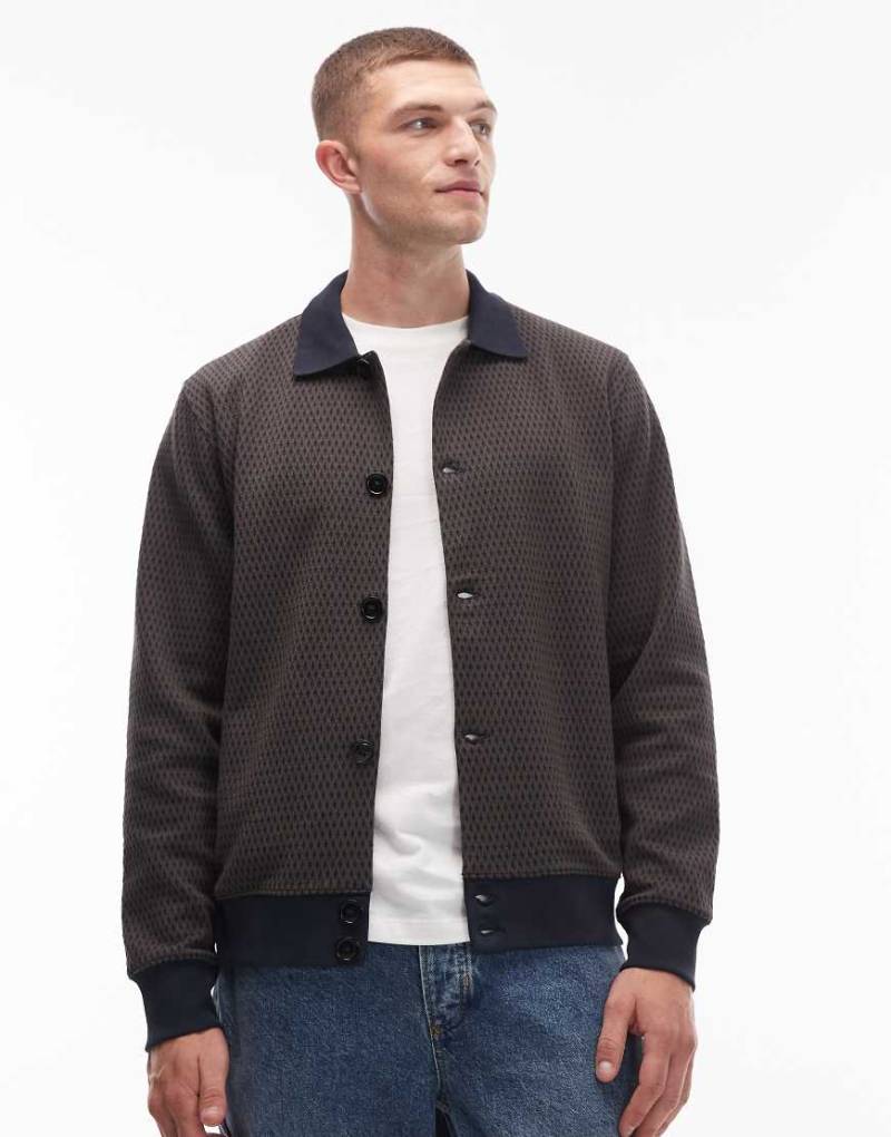 Paul Smith - Strickjacke in Schwarz in regulärer Passform von PS Paul Smith