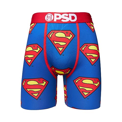 PSD DC Comics Unterwäsche für Herren, Stretch, breites Band, Boxershorts, Unterwäsche, Blau, XX-Large von PSD