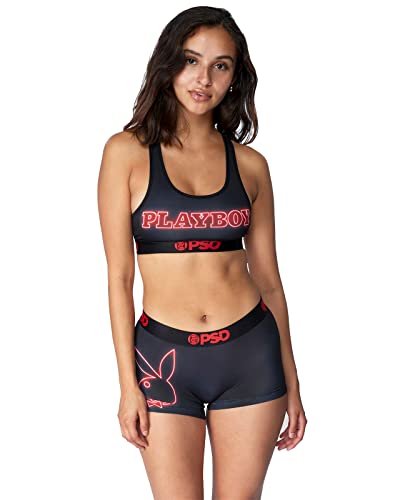 PSD Damen Hooters Unfrm Blk Boy Shorts, Schwarz, XL, Hooters Uniform Schwarz, XL von PSD