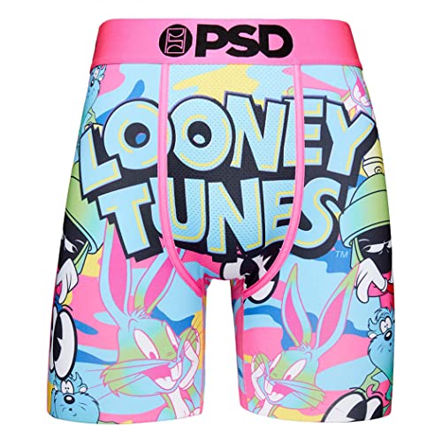 PSD Herren Looney Tunes Lucid Boxershorts, Multi, L von PSD