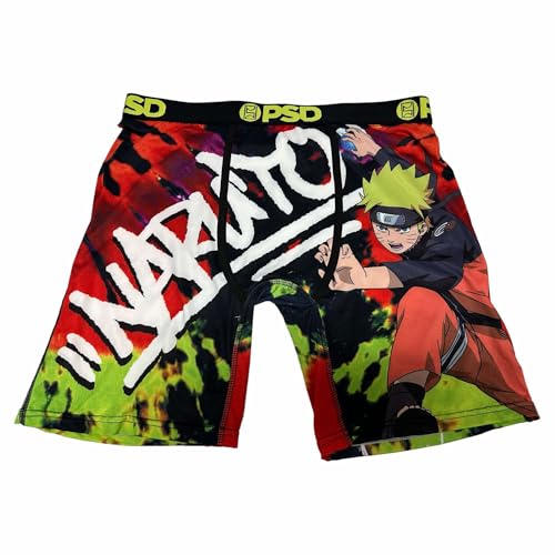 PSD Herren Naruto Streets Boxershorts, Multi, L, Multi | Naruto Streets, Large von PSD