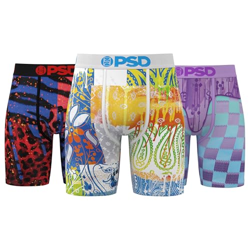 PSD Ja Morant Mm Herren-Boxershorts, mehrfarbig, Größe S, 3er-Pack von PSD
