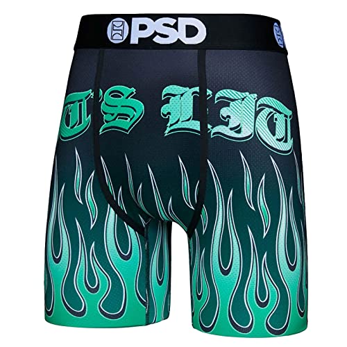 PSD Men's It's Lit Black Boxer Brief Underwear von PSD