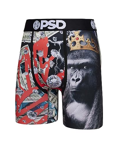 PSD Men's King Rilla Black Boxer Brief Underwear XL von PSD