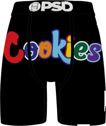 PSD Underwear Underwear - Herren-Boxershorts „Cookies“, Kolorit Multi, Größe: S Regular von PSD