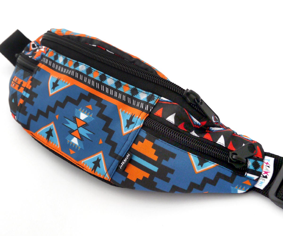 Gürteltasche Mit Azteken-Muster Polyester-Hüfttasche Für Gassi Gehen Gürteltasche Mit Azteken-Muster Polyester-Hüfttasche Für Gassi Gehen von PSIAKREW