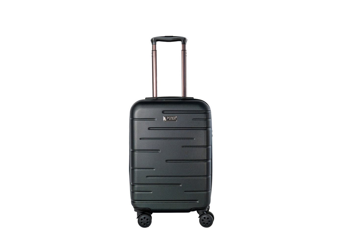 PSNGR Trolley Stripes Handgepäckstrolley S (55 cm) Erweiterbar, 4 Rollen von PSNGR