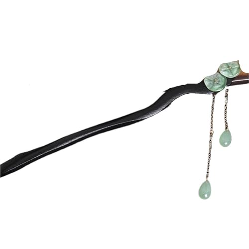 Boho Retro Quaste Holz Damen Haarnadel Party Hochzeitskleid Cheongsam passende Kopfbedeckung Zubehör von PSNKLMM