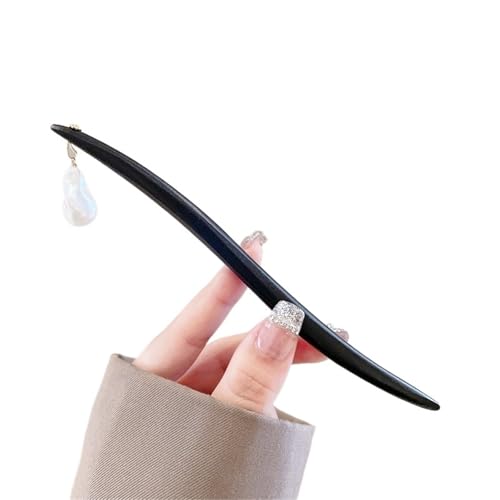 Frauen Holz Haarnadel Antiken Stil Gewölbte Haar Einfache Moderne Gefühl(Color01) von PSNKLMM