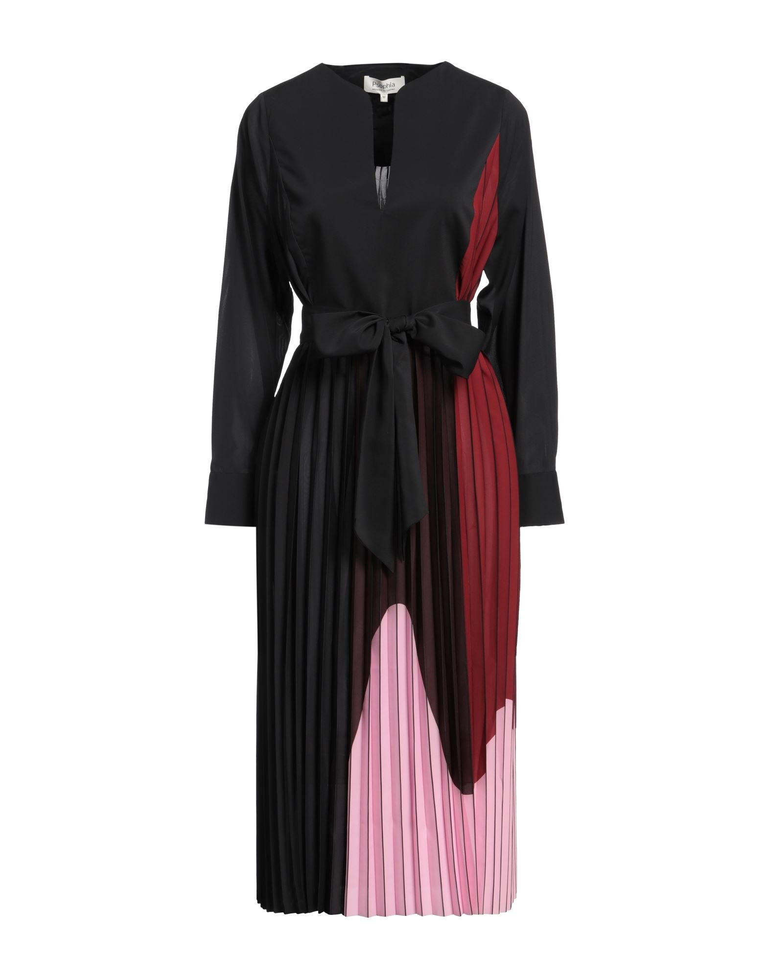 PSOPHĺA Midi-kleid Damen Schwarz PSOPHĺA Midi-kleid Damen Schwarz von PSOPHĺA
