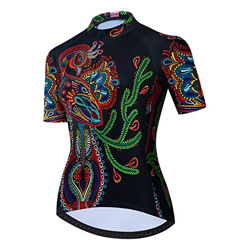 Frauen Radfahren Trikots Sommer Kurzarm Fahrrad Kleidung Atmungsaktiv MTB Shirt Mountainbike Kleidung Schnell Trocken von PSPORT