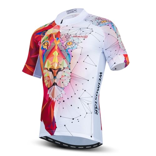 Herren-Radtrikot, Mountainbike-Trikot, Oberteile, Sommer-Fahrrad-Shirt, atmungsaktiv, Radsportbekleidung, Cf0349, XL von PSPORT