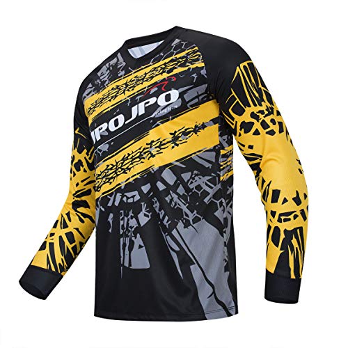 PSPORT Herren Mode Radtrikot Sommer Fahrrad Sportbekleidung MTB Trikot Tolle Geschenke Langarm Mountainbike Kleidung von PSPORT
