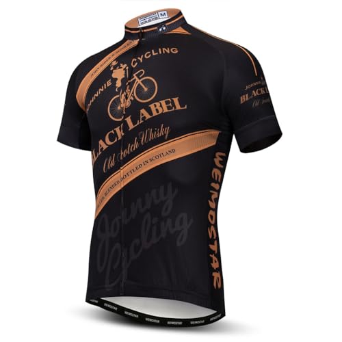 PSPORT Herren-Radtrikot, Mountainbike-Trikot, Oberteile, Sommer-Fahrrad-Shirt, atmungsaktiv, Radsportbekleidung, Cf0179, L PSPORT Herren-Radtrikot, Mountainbike-Trikot, Oberteile, Sommer-Fahrrad-Shirt, atmungsaktiv, Radsportbekleidung, Cf0179, L von PSPORT