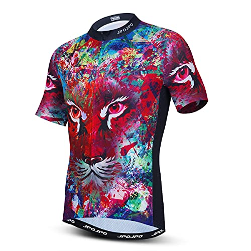 PSPORT Herren Radtrikot Kurzarm Bike Shirt Mountainbike Jersey Tops CU5 Gr. L, 32 von PSPORT