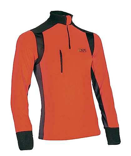 PSS Fleeceshirt X-Treme Polar Orange/Grau Gr. 3XL von PSS