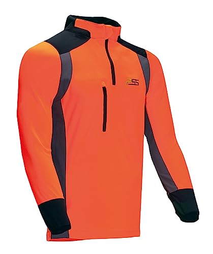 PSS Funktionsshirt X-Treme Skin Langarm, orange/grau Gr. S von PSS