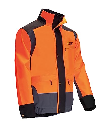 PSS Regenjacke wasserdicht X-treme Rain Orange/Grau Gr. L von PSS