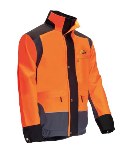 PSS Regenjacke wasserdicht X-treme Rain Orange/Grau Größe L von PSS