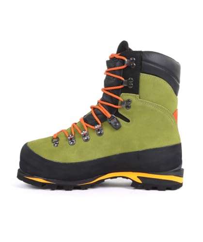 PSS Schnittschutzstiefel/Schnittschutzschuhe Alpin GTX Grün/Orange Gr. 42 von PSS