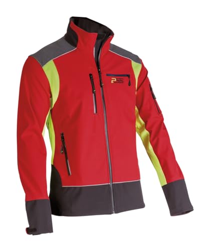 PSS Softshelljacke X-treme Shell Rot/Gelb Gr. L von PSS
