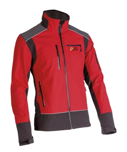 PSS Softshelljacke X-treme Shell Rot/Schwarz Gr. XXL von PSS