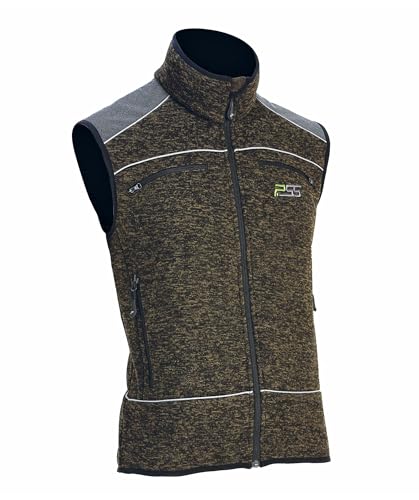 PSS Strickweste X-treme Nordic Grün meliert Größe S von PSS