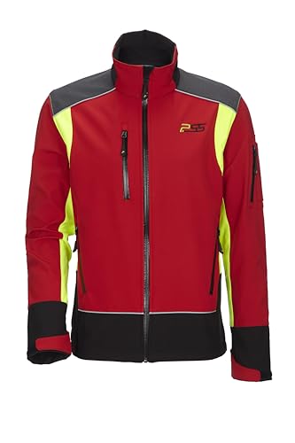 PSS Softshelljacke X-treme Shell Rot/Gelb Größe XL von PSS