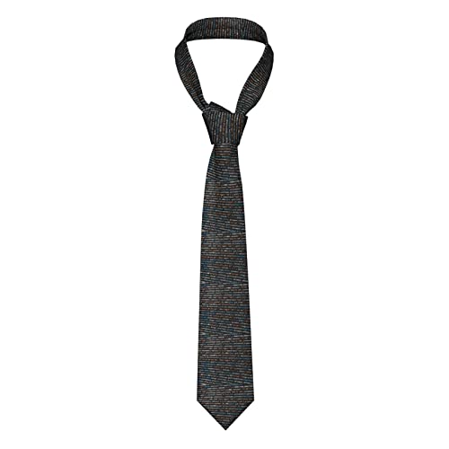 Herren Krawatte Programmierer Programmiercode Herren Seidenkrawatte Klassische Mode Krawatte Formale Kleid Druck Business Hochzeit Krawatte, Schwarz, Einheitsgröße, Schwarz, EinheitsgröÃŸe von PSVOD
