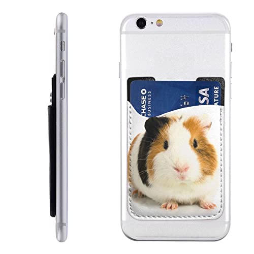 Schutzhülle für Kreditkarten, Meerschweinchen-Design, PU-Leder, 3 m Klebehülle für alle Smartphones, Weiss/opulenter Garten, Einheitsgröße von PSVOD