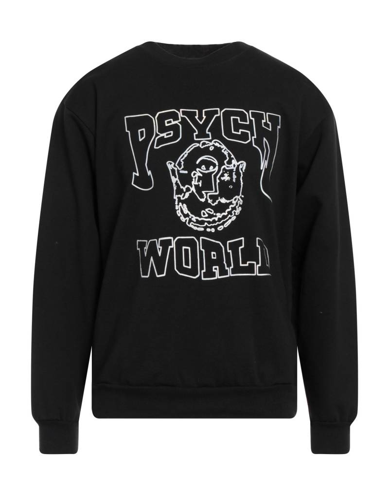 PSYCH WORLD Sweatshirt Herren Schwarz von PSYCH WORLD