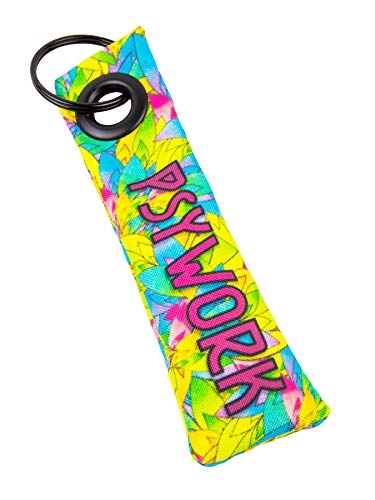 PSYWORK Schwarzlicht Schlüsselanhänger Neon Forest von PSYWORK