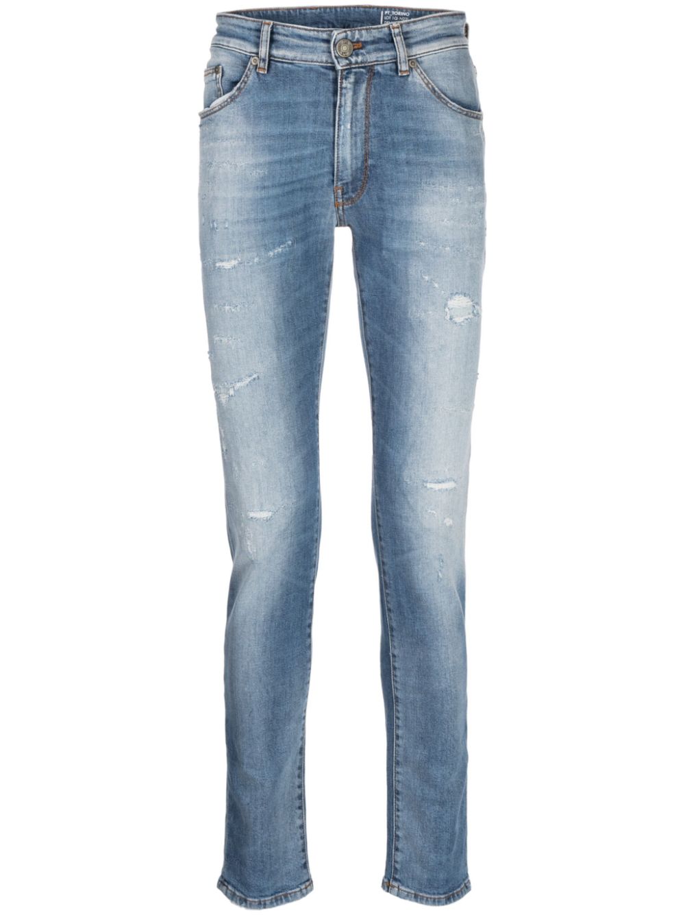 PT Torino Ausgeblichene Jeans - Blau von PT Torino