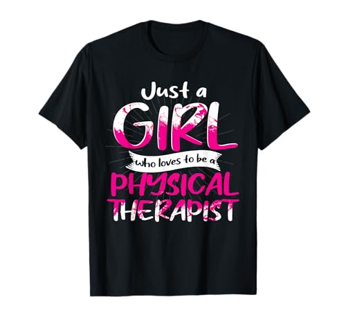 Physiotherapeut Mädchen PTA Frauen Physiotherapie T-Shirt von PTA Physical Therapist Physical Therapy Gift