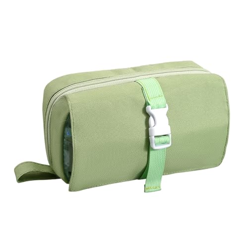 Federmäppchen, einfaches großes Federmäppchen, Stift-Organizer, Tasche, Reißverschluss, erweiterbar, große Kapazität, Stifthalter, grün Federmäppchen, einfaches großes Federmäppchen, Stift-Organizer, Tasche, Reißverschluss, erweiterbar, große Kapazität, Stifthalter, grün von PTILSERY