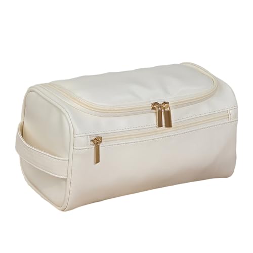 PTILSERY Kosmetiktasche, Make-up-Tasche, wasserdicht, Handtasche, Kosmetiktasche, große Kapazität, Kulturbeutel, Organizer für Reisen, tragbar PTILSERY Kosmetiktasche, Make-up-Tasche, wasserdicht, Handtasche, Kosmetiktasche, große Kapazität, Kulturbeutel, Organizer für Reisen, tragbar von PTILSERY