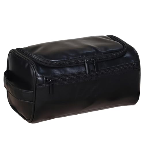PTILSERY Kosmetiktasche, Make-up-Tasche, wasserdicht, Handtasche, Kosmetiktasche, große Kapazität, Kulturbeutel, Organizer für Reisen, tragbar PTILSERY Kosmetiktasche, Make-up-Tasche, wasserdicht, Handtasche, Kosmetiktasche, große Kapazität, Kulturbeutel, Organizer für Reisen, tragbar von PTILSERY
