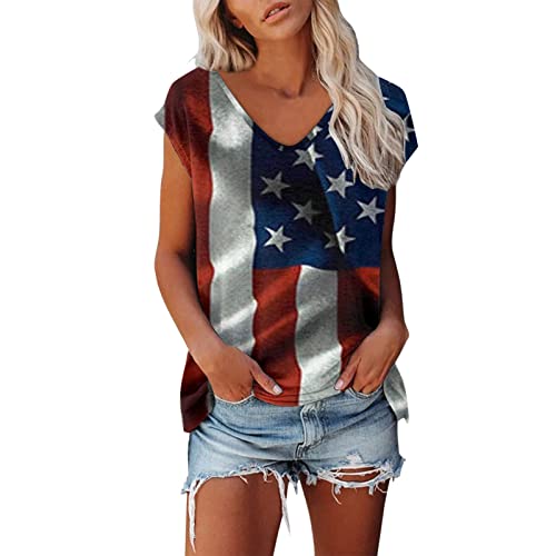 PTLLEND Damen Hemd Damen Tshirt Sommer Kurzarm Shirts Casual Rundhals Farbverlauf Lose Basic Tops Beiläufig Bluse Oberteile Italienische T Shirts Sommer FüR Damen Blusen Tuniken Langarmshirts T-Shir von PTLLEND