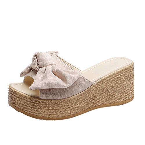 PTLLEND Damen Latschen Sommer 42 rutschfeste Bequem Schlappy Wolken Hausschuhe Cozy Slides Plateau Dicke Sohle of Slide Sport sandbequeme Sport Badeschuhe Anti rutsch Badeschlappen Schlappen airfoot von PTLLEND