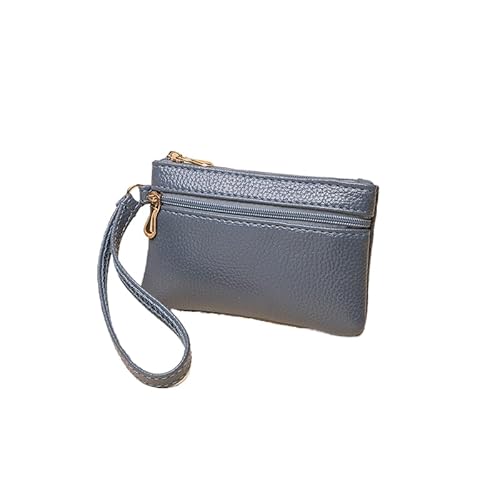 2 Stück Damen Klein Geldbörse PU Leder Kartenetui Kleine Portemonnaie PU Geldbeutel Coin Purse Wallet Münzbeutel Münzbörsen Klein Mit Reißverschluss Vintage Mode Schlüsselbörse Brieftasche Geldbeutel von PTNKUIIY